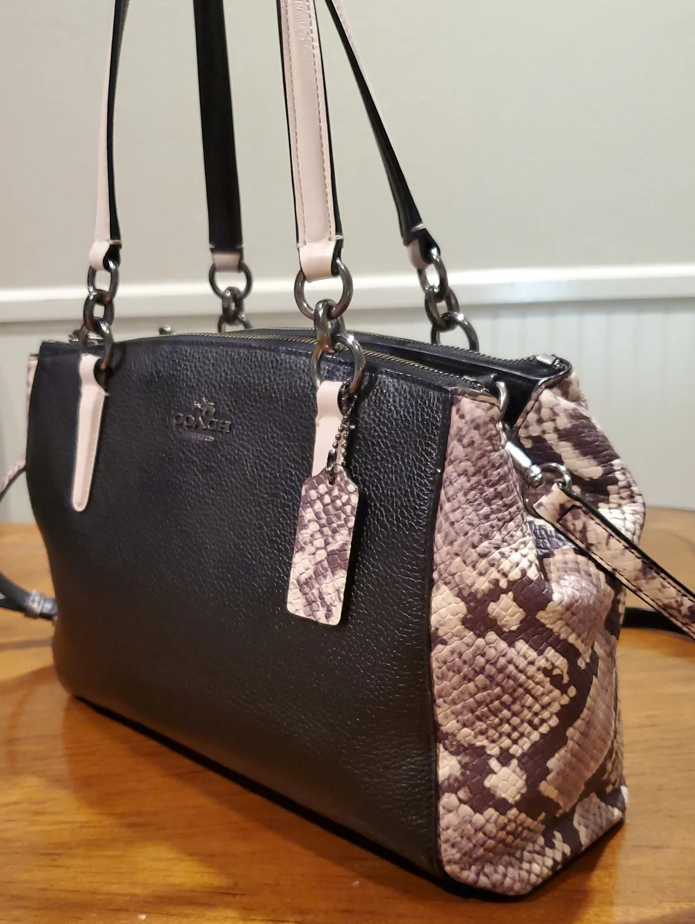 Coach Exotic Colorblock Christie Carryall Bag